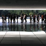 Fila para entrar no Museu Oscar Niemeyer