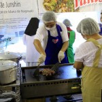 GalpÃ£o gastronÃ´mico do Imin Matsuri 2012