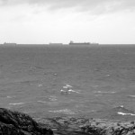 Fila de navios - São Francisco do Sul